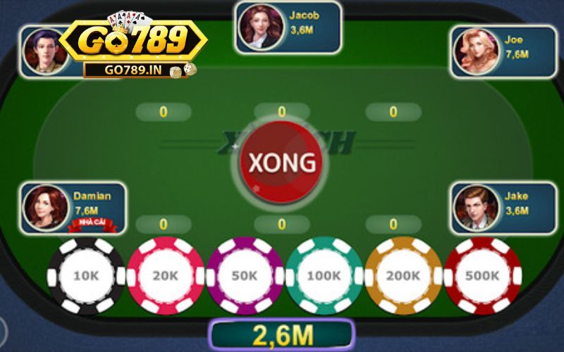 Các bước vào chơi Xì Dách Go789 đơn giản