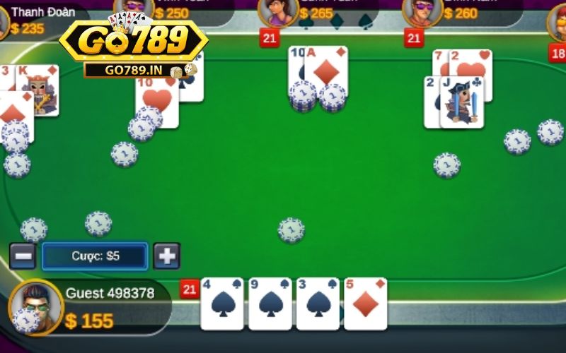 Giới thiệu trò chơi Xì Dách Go789