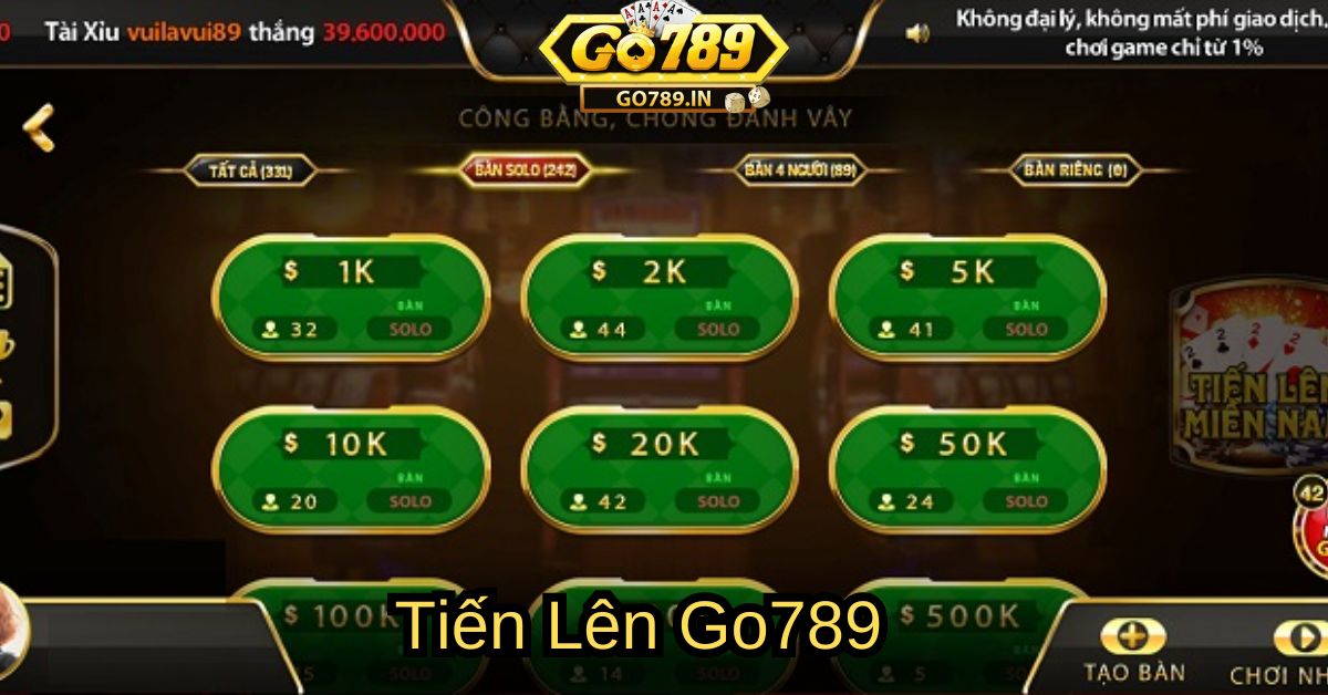 Tiến lên Go789